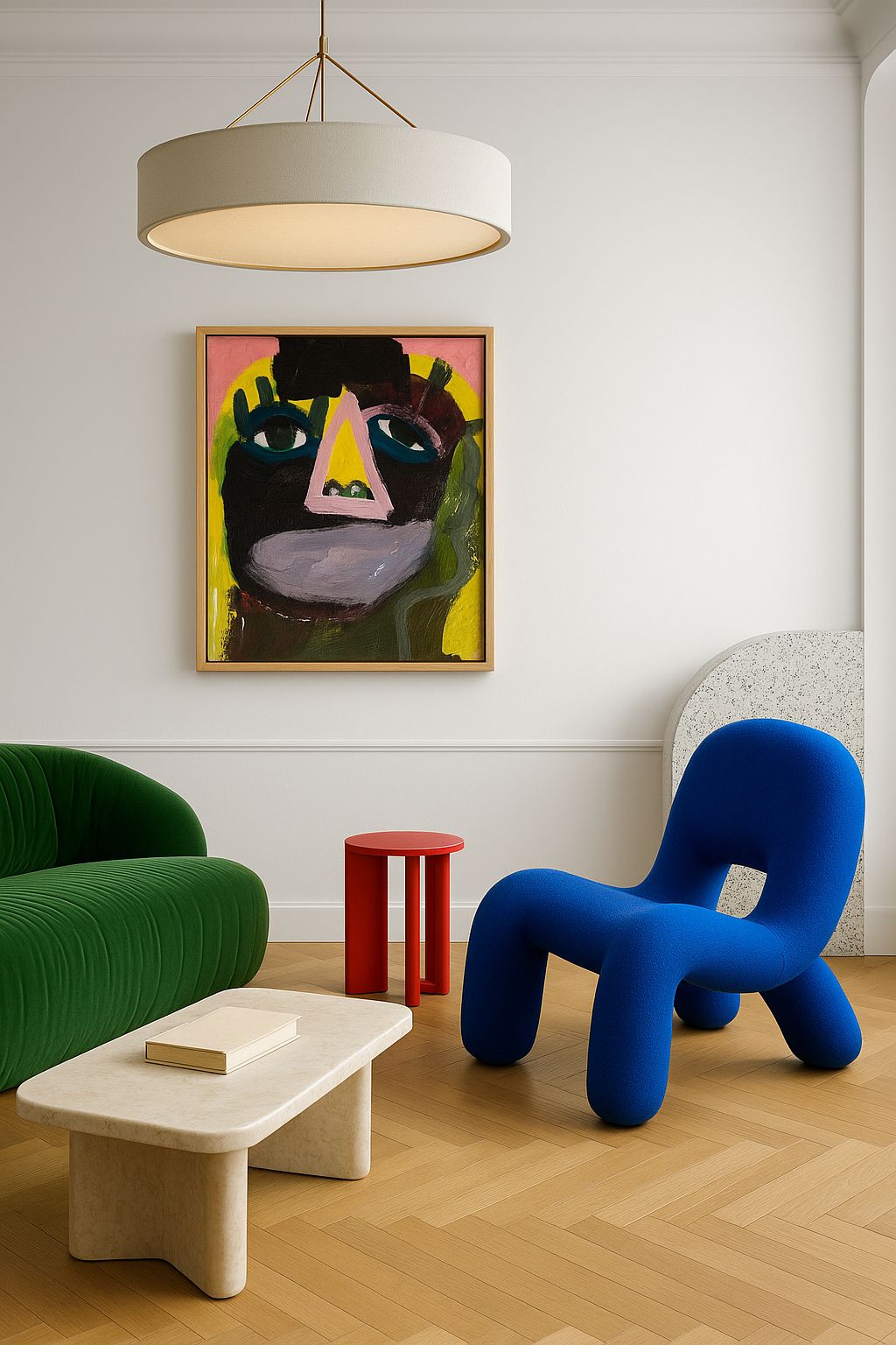 Bruised Angel — Large Commission (A2 / A1 Wood Panel) Collectors Edition Original Artwork Tittybutt.studio A2 — 420 × 594 mm 