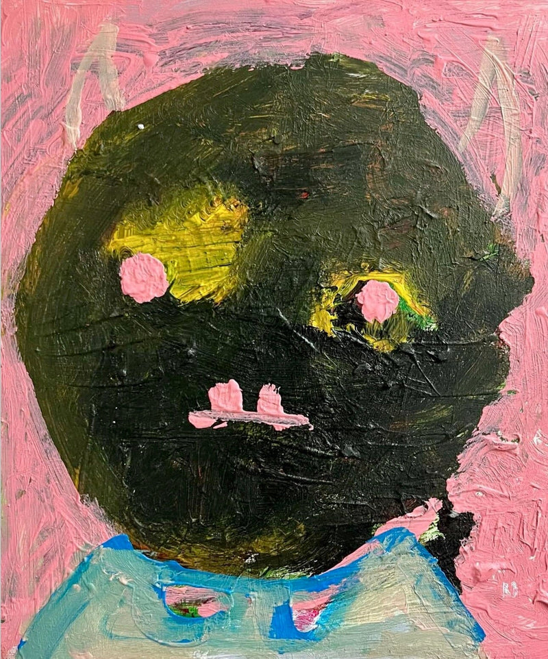 Golden Child — Commission Re-Edition Original Artwork Tittybutt.studio 