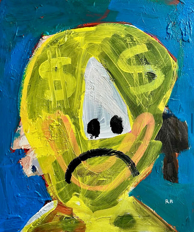 Late Capitalism Baby — Commission Re-Edition Original Artwork Tittybutt.studio 