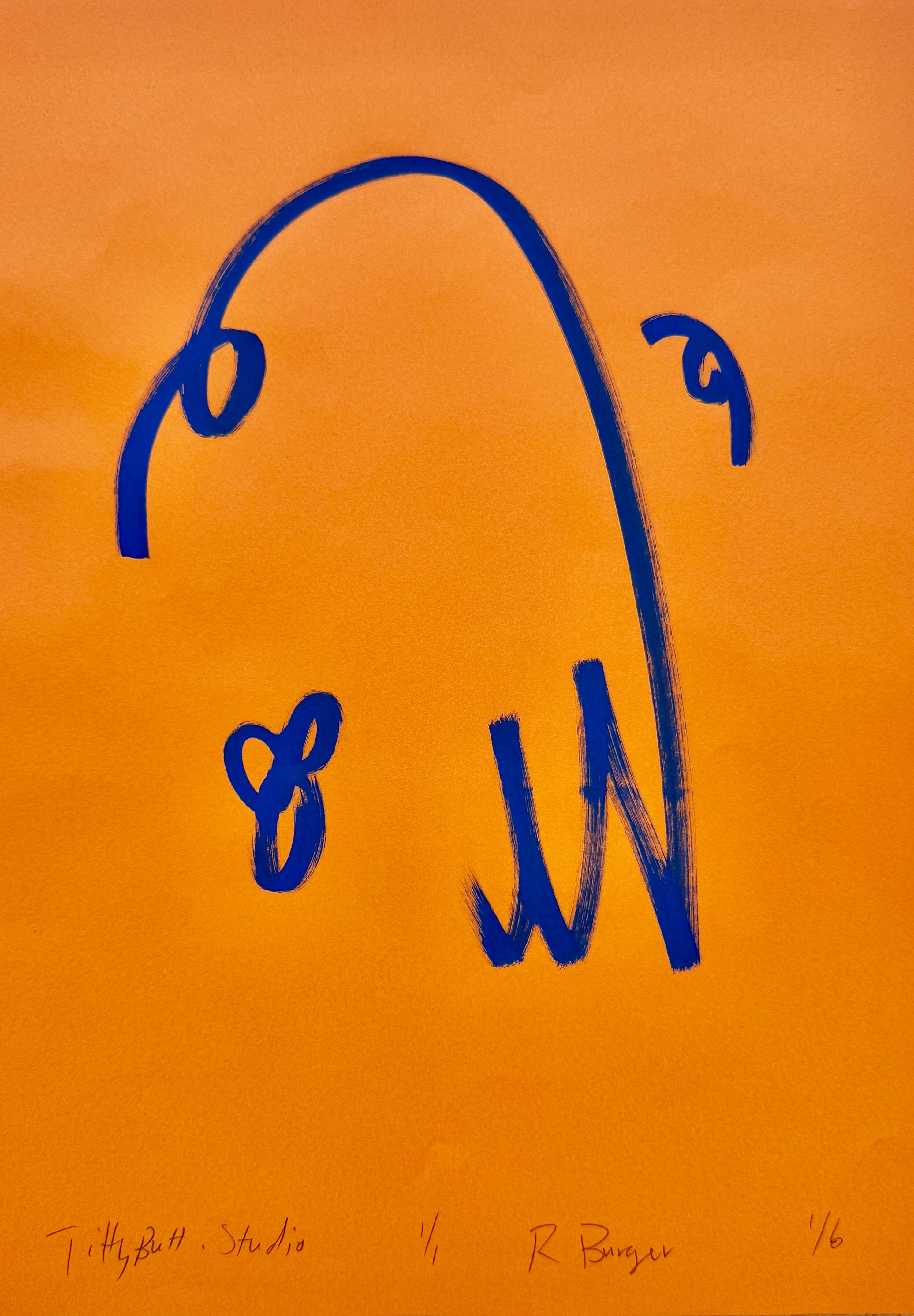 Orange Loop Face Tittybutt.studio 